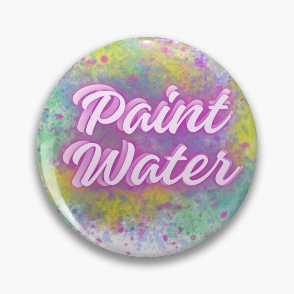 Item preview, Paint water designed and sold by Blapplecreative.