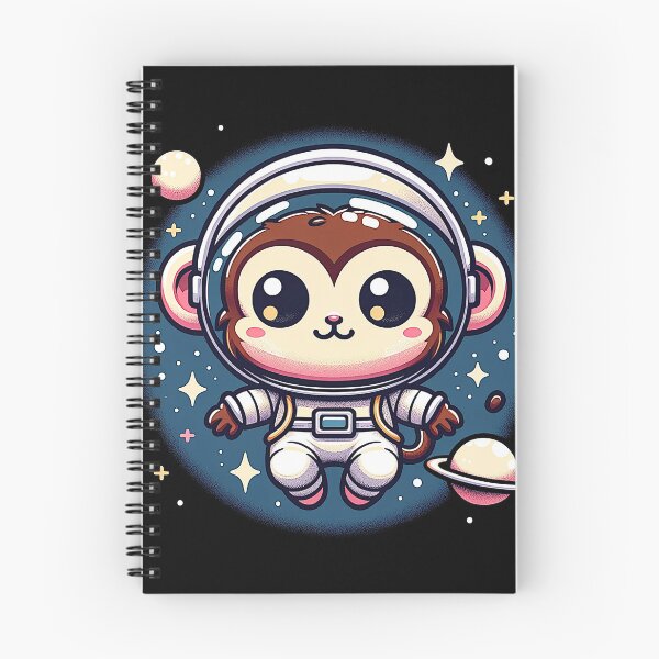 Item preview, Kawaii Monkey in Cosmic Space designed and sold by lAnJefurtifeu.