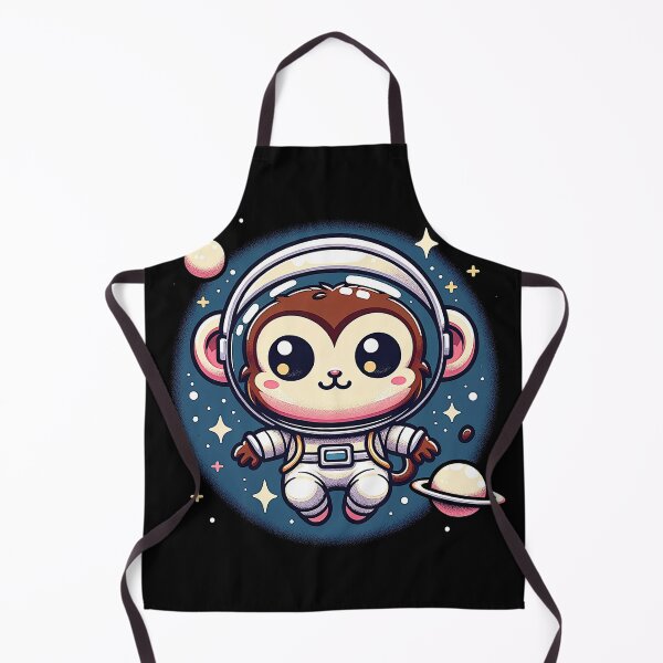 Item preview, Kawaii Monkey in Cosmic Space designed and sold by lAnJefurtifeu.