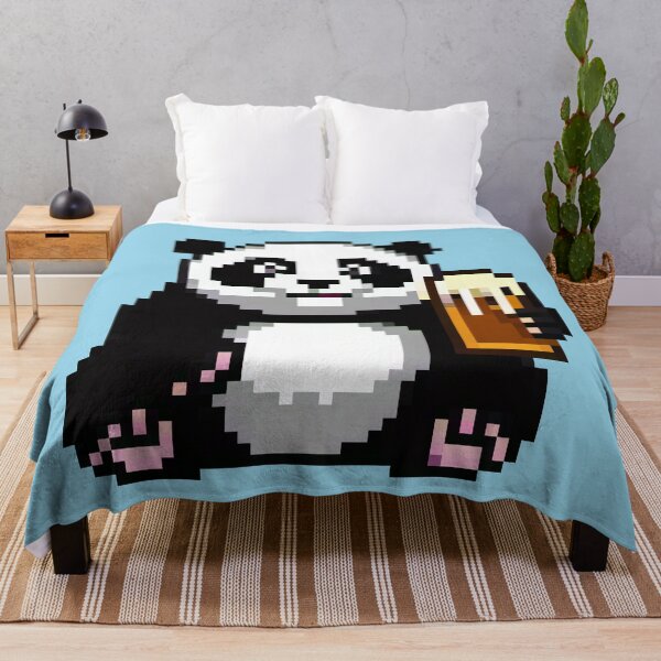 Item preview, Pixel Panda Pint Time designed and sold by Pixelartshirt.