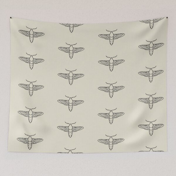 Item preview, Minimal clearwing hummingbird moth designed and sold by Milanicole.