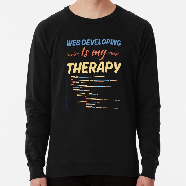 Item preview, Web developing is my therapy, funny web developer job or profession sayings designed and sold by NBSStore.