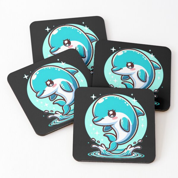 Item preview, Elegant Kawaii Dancing Dolphin designed and sold by lAnJefurtifeu.