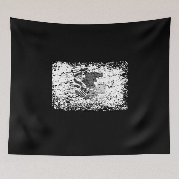 Item preview, Ilinois flag used look designed and sold by GeogDesigns.