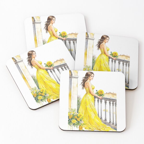 Item preview, Woman Portrait F - Watercolors & Pen designed and sold by Oldetimemercan.