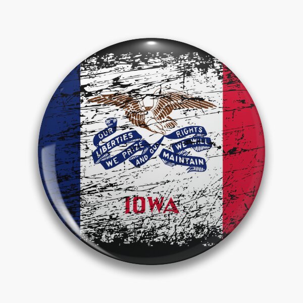 Item preview, Iowa flag used look designed and sold by GeogDesigns.