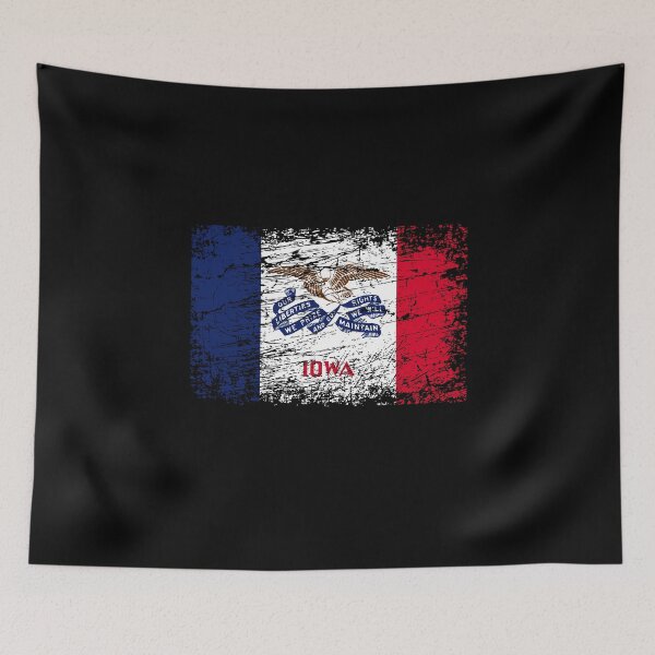 Item preview, Iowa flag used look designed and sold by GeogDesigns.