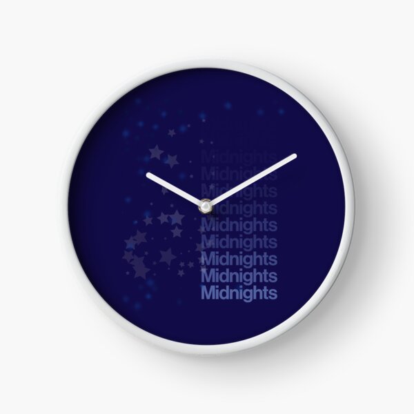 Taylor Swift Midnights Clocks for Sale | Redbubble