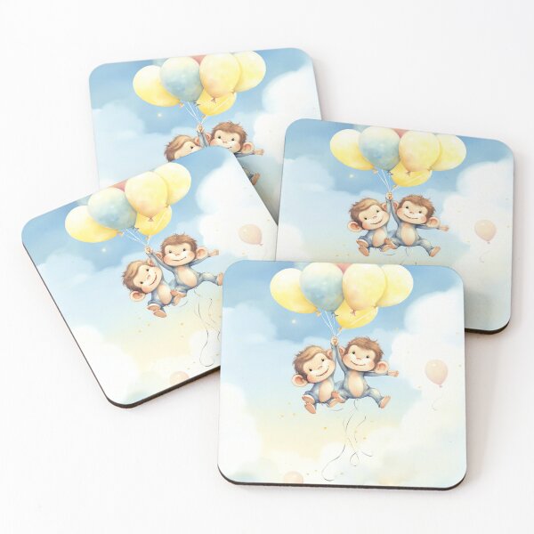 Item preview, Monkey Balloon Buddies designed and sold by cute-animals99.
