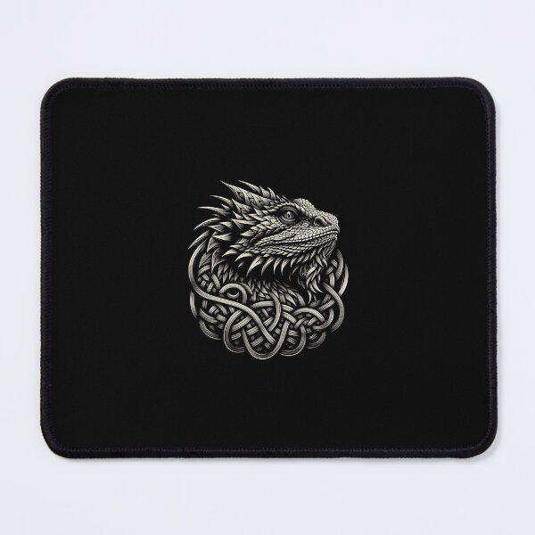 Item preview, Celtic Bearded Dragon Carving designed and sold by GridPigeon.