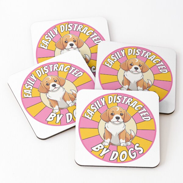 Item preview, Cute and funny dog distraction design. Hold on I see a dog. Dog lovers. designed and sold by Unitepeople.