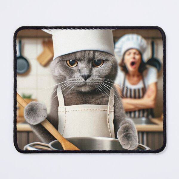 Item preview, Cat cooking  designed and sold by Catsmoment.