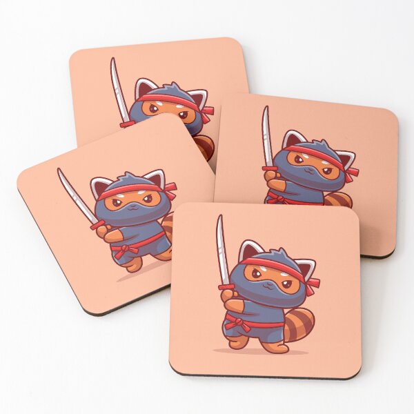 Item preview, Pint-sized Ninja: Cute Red Panda Warrior for Holiday Fun designed and sold by hjian8219.