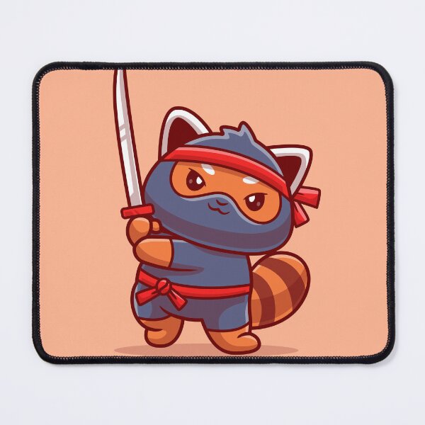 Item preview, Pint-sized Ninja: Cute Red Panda Warrior for Holiday Fun designed and sold by hjian8219.