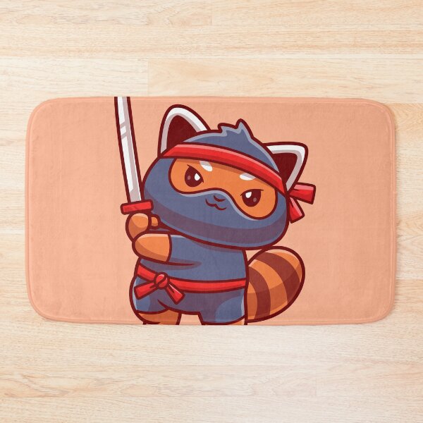 Item preview, Pint-sized Ninja: Cute Red Panda Warrior for Holiday Fun designed and sold by hjian8219.