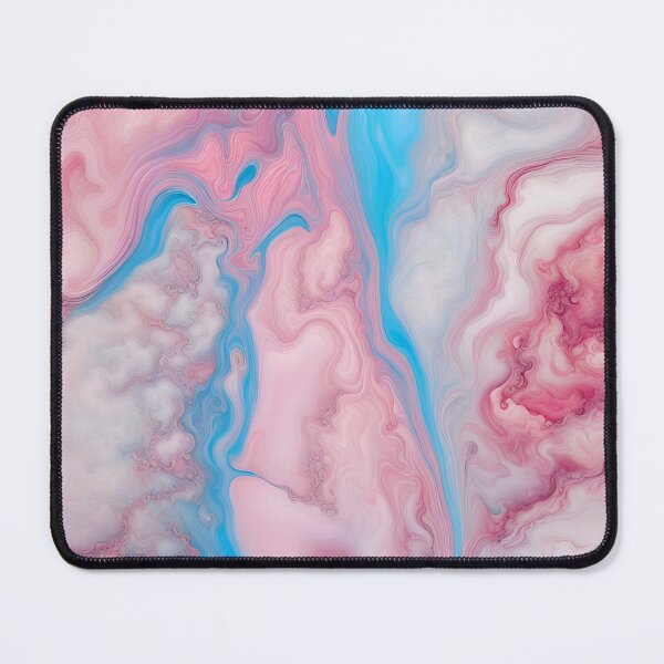 Item preview, Pink & Blue Marble // designed and sold by Art by Maria Milenova.