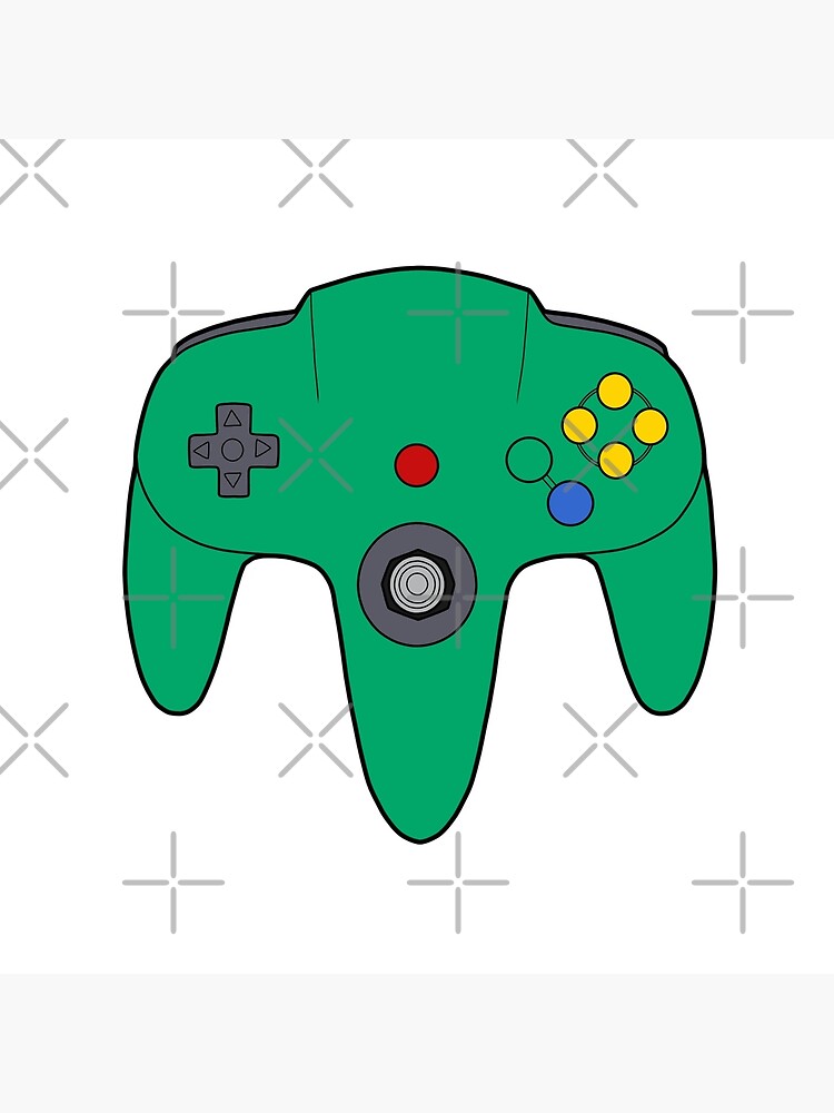 green n64 controller