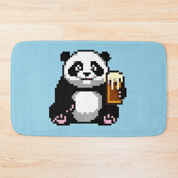 Item preview, Pixel Panda Pint Time designed and sold by Pixelartshirt.