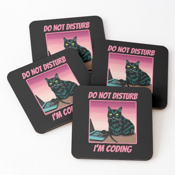 Item preview, Funny cat coding on computer. Funny Programming coding quote. designed and sold by Unitepeople.