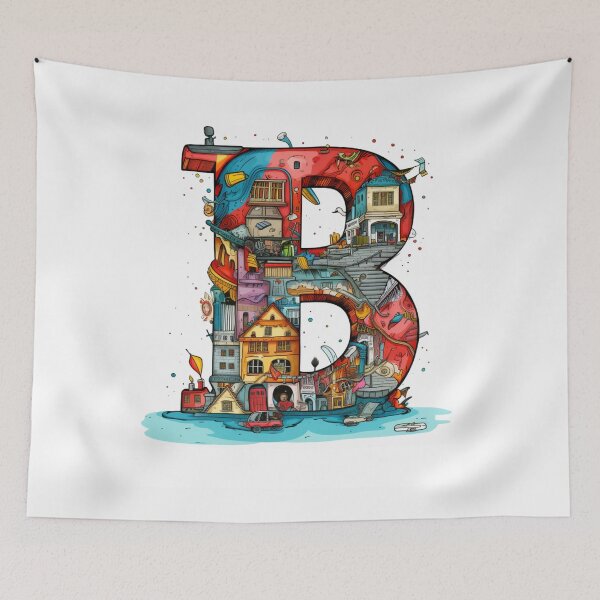 Item preview, Monogram B Madcap designed and sold by Sheree Davis.