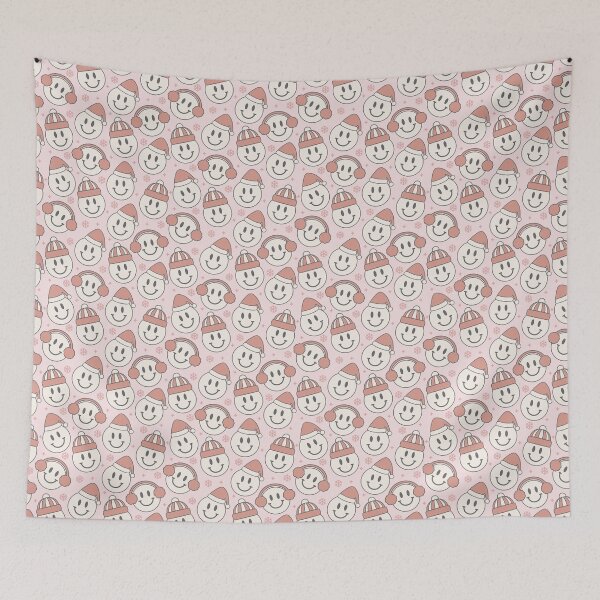 Item preview, winter happy faces designed and sold by dottiedigitals.