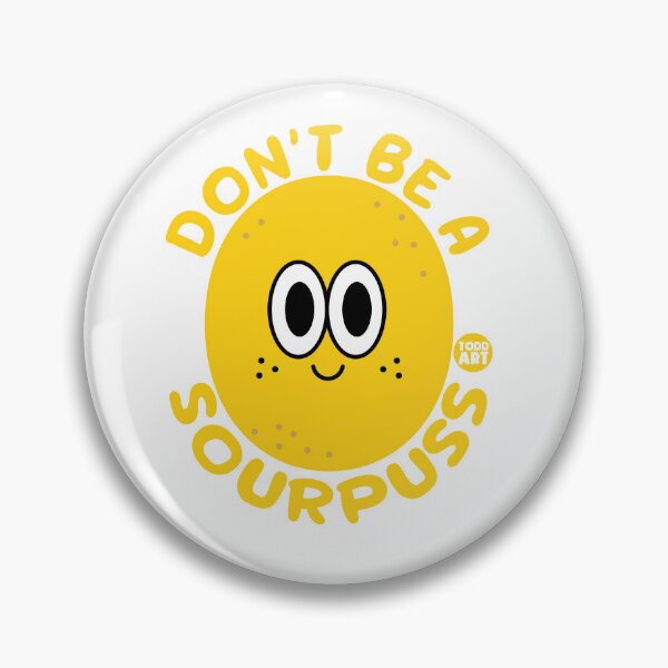 Artikelvorschau, dont be sourpuss lemon entworfen und verkauft von TODD GOLDMAN.