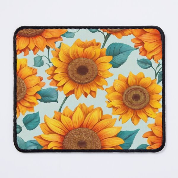 Item preview, Flower - Sunflower Field ; Floral Pattern designed and sold by PatternInArt.