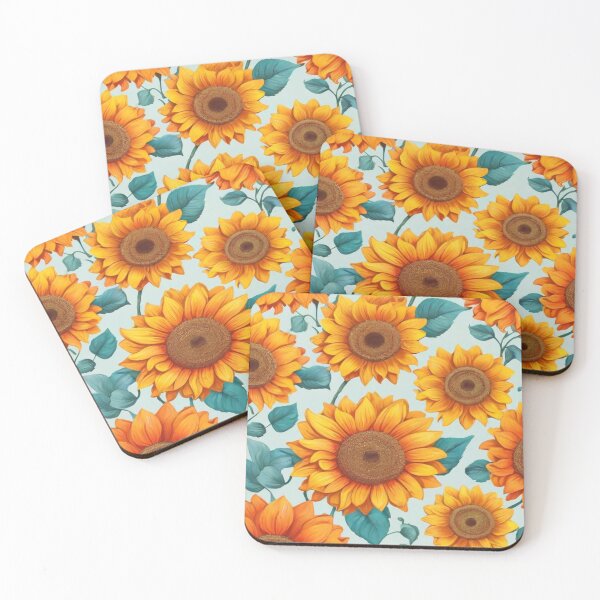 Item preview, Flower - Sunflower Field ; Floral Pattern designed and sold by PatternInArt.