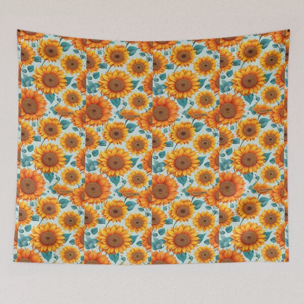 Item preview, Flower - Sunflower Field ; Floral Pattern designed and sold by PatternInArt.