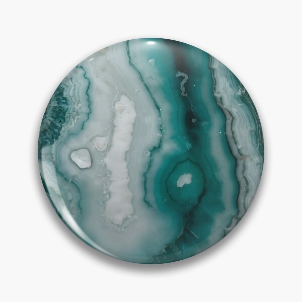 Item preview, Blue natural agate slice taken with macro lens designed and sold by CreativeArtCard.