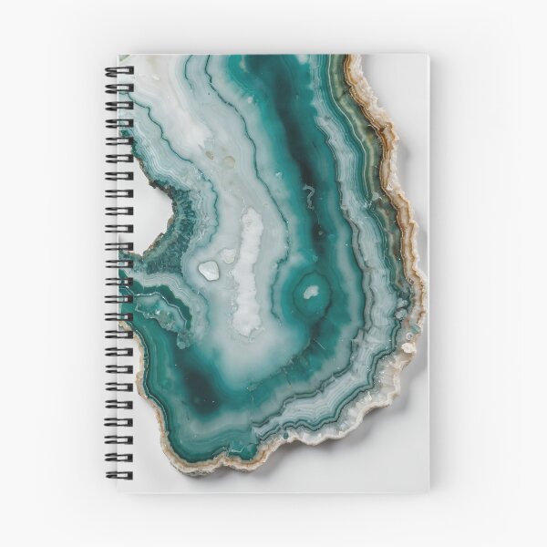 Item preview, Blue natural agate slice taken with macro lens designed and sold by CreativeArtCard.