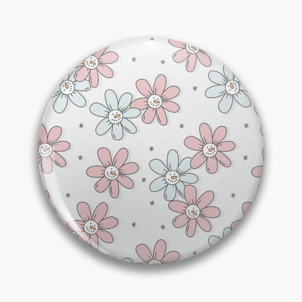 Item preview, Snowmen flower faces designed and sold by dottiedigitals.