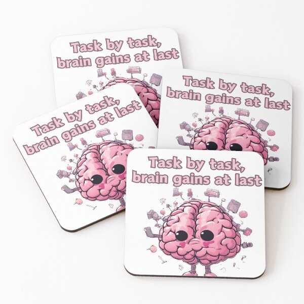Item preview, Grow your brain: Task by task, brain gains at last designed and sold by Coolclassy.