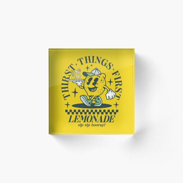 Item preview, Thirst things first Lemonade designed and sold by Stil-Mix.