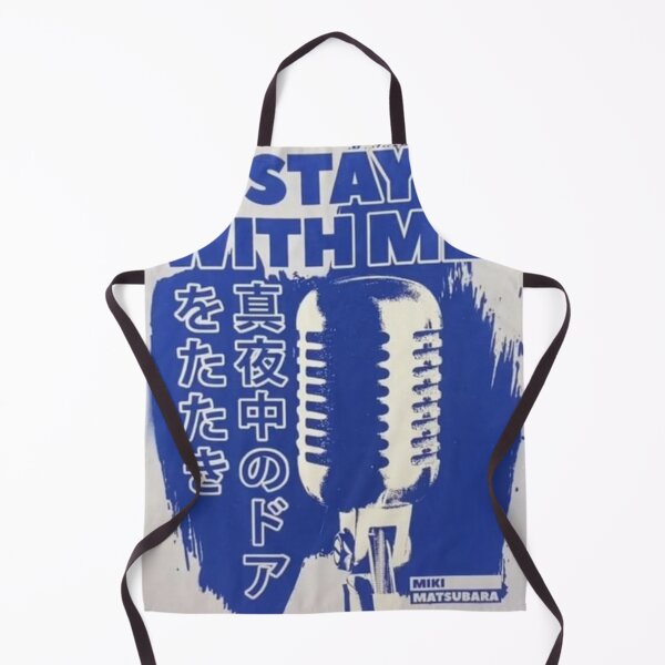 Item preview, Miki Matsubara Stay With Me Blue Fanmade Poster designed and sold by Mowgv.