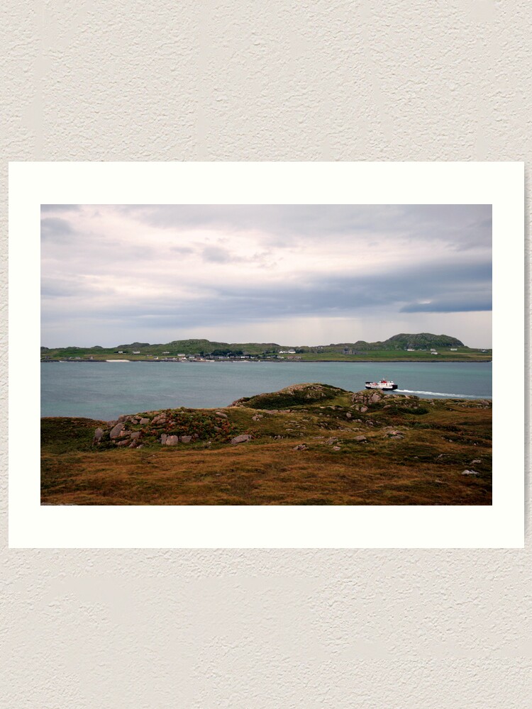 Alternate view of Ferry to Iona Art Print
