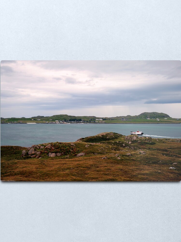 Alternate view of Ferry to Iona Metal Print
