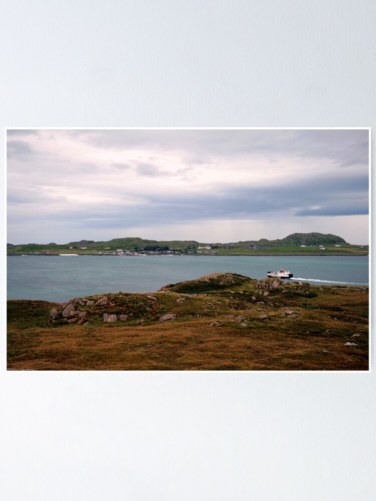 Alternate view of Ferry to Iona Poster