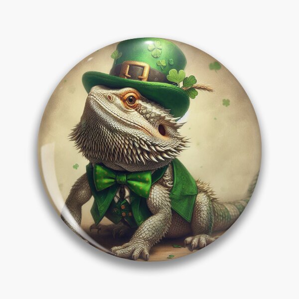 Item preview, Leprechaun Bearded Dragon designed and sold by GridPigeon.