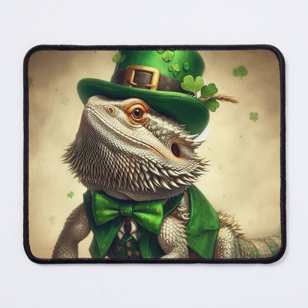 Item preview, Leprechaun Bearded Dragon designed and sold by GridPigeon.