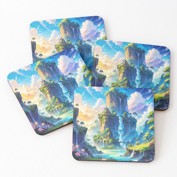 Item preview, Verdant Cosmic Echoes designed and sold by DreamBackDrops.