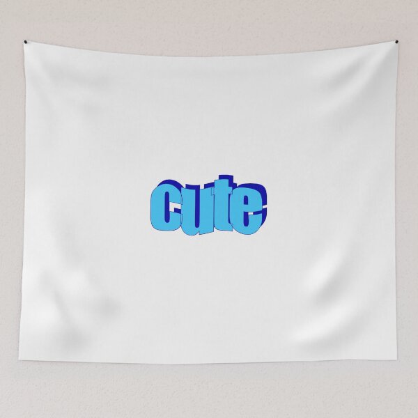Item preview, cute in 3D blues 90s microsoft word art  designed and sold by needsai.