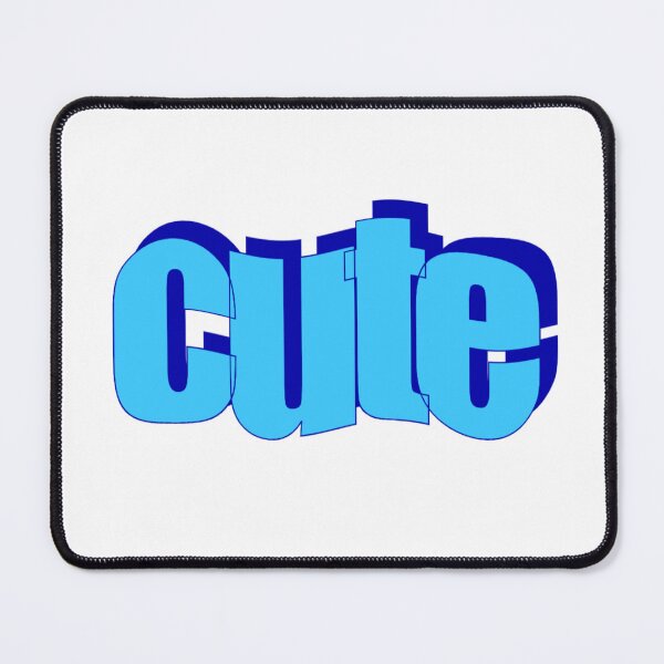 Item preview, cute in 3D blues 90s microsoft word art  designed and sold by needsai.