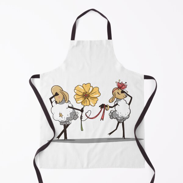 Item preview, Cute Sheeps in love designed and sold by VaskanianArt.