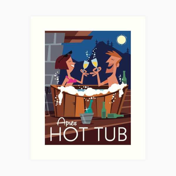 Item preview, Apres Hot Tub designed and sold by GAGodel.