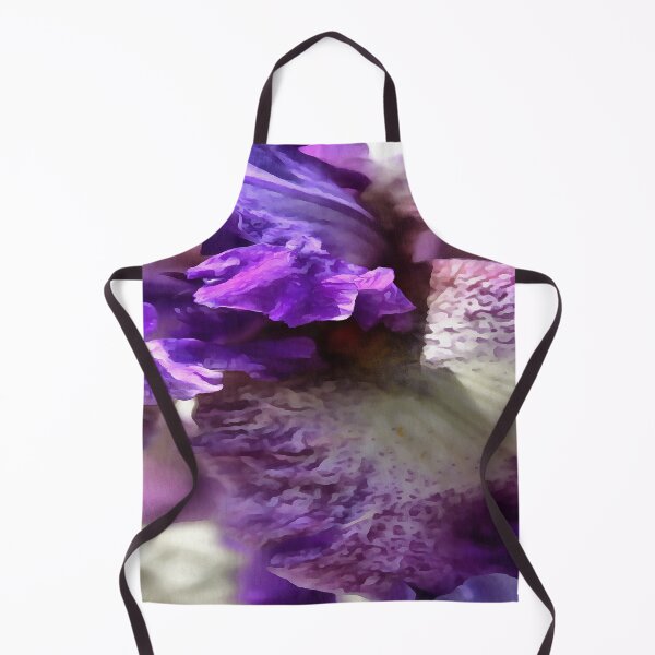 Item preview, Striking Purple, Violet, and Mauve Iris Abstract designed and sold by taiche.