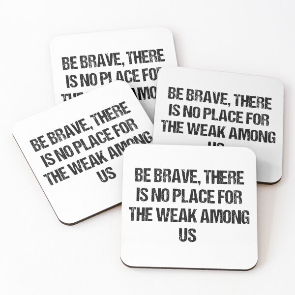 Item preview, No place for the weak  designed and sold by Aiyinyangart.