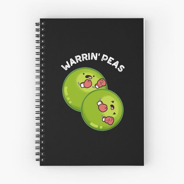 Item preview, Warrin Peas Funny Pea Puns (Dark BG) designed and sold by punnybone.