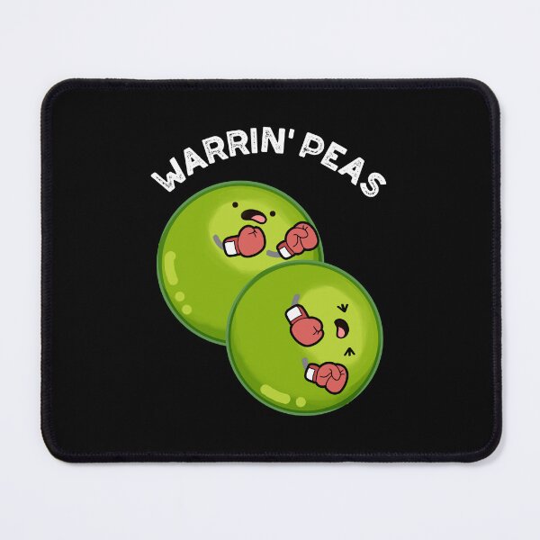 Item preview, Warrin Peas Funny Pea Puns (Dark BG) designed and sold by punnybone.