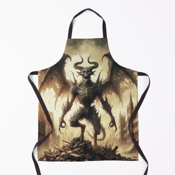 Item preview, Monster Among the Ruins: Apocalyptic Sentinel designed and sold by Lyavalio.